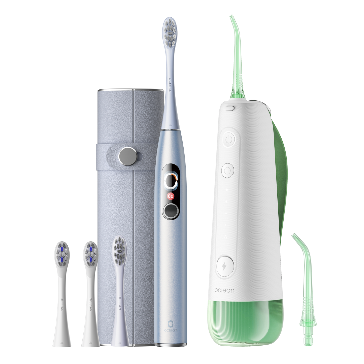 Premium Kit: Oclean X Pro Digital Set + Oclean W10-Toothbrushes-Oclean US Store