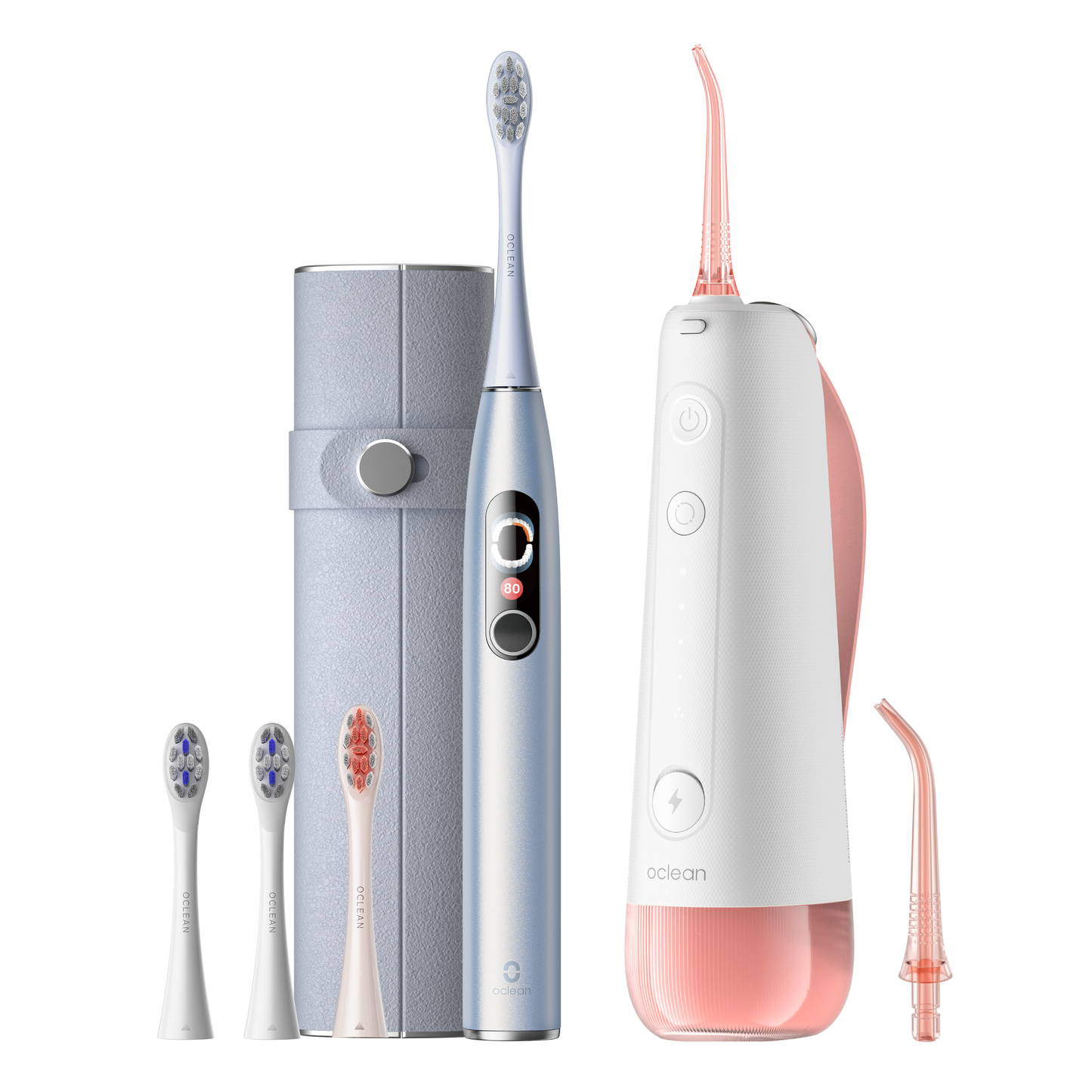 Premium Cleaning Kit: Oclean X Pro Digital Set+Oclean W10-Toothbrushes-Oclean US Store