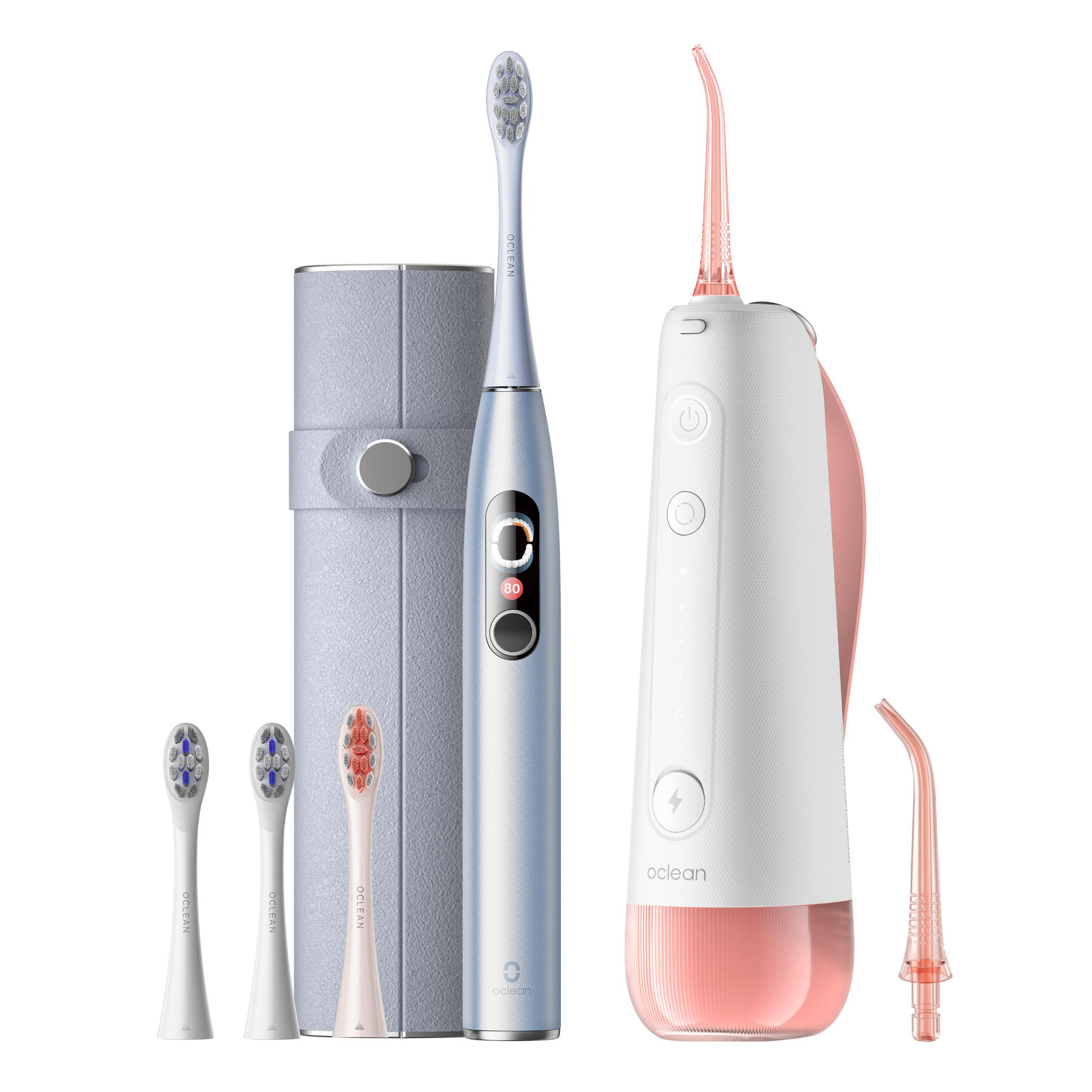 Premium Cleaning Kit: Oclean X Pro Digital Set+Oclean W10-Toothbrushes-Oclean US Store