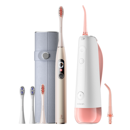 Premium Kit: Oclean X Pro Digital Set + Oclean W10-Toothbrushes-Oclean US Store